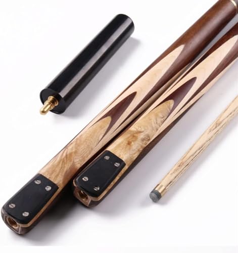 Taco de billar 3/4 split snooker 145 cm con punta 9.8 mm miniatura 6