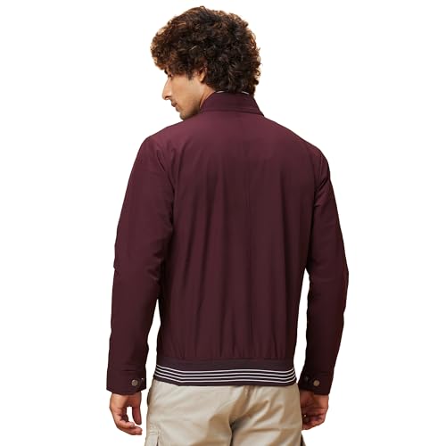 Image of Being Human Turquoise Regular Fit Men's Jacket Clothing