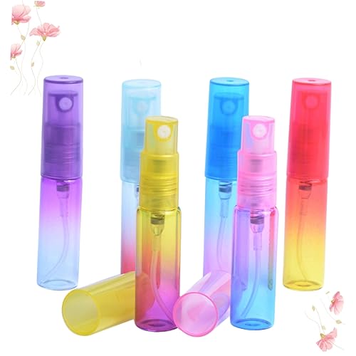 TOVINANNA 12 Piezas botella de agua pulverizador de botella botellas de viaje Dispensador botellas de spray envases de cosméticos Soporte de almacenamiento