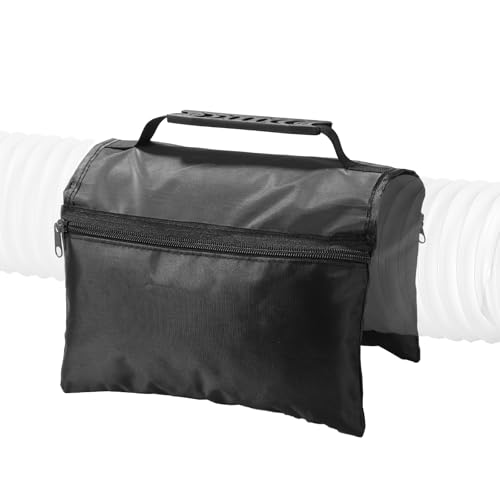 RV Sewer Weight Bag RV Sewer Hose Support Device Hose Weights Bag Hold down Prevents Waste Lines from Dislodging Reduces Accidental Spillage for Camper Trailers (Black)