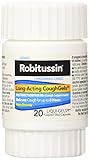 Robitussin Lingering Cold CoughGels Long-Acting 8-Hour Cough Suppressant (20-Count Liqui-Gel Capsules, Pack of 2)
