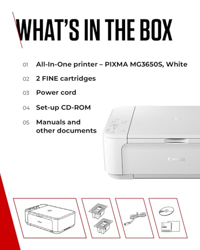 Canon PIXMA MG3650S All-in-One Wireless Printer for Home - Image 7