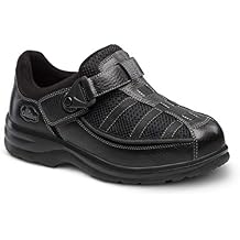 Dr. Comfort Womens Lucie X Foot Care Therapeutic Walking Shoes-Leather and Mesh Diabetic Shoes for Men with Gel Inserts