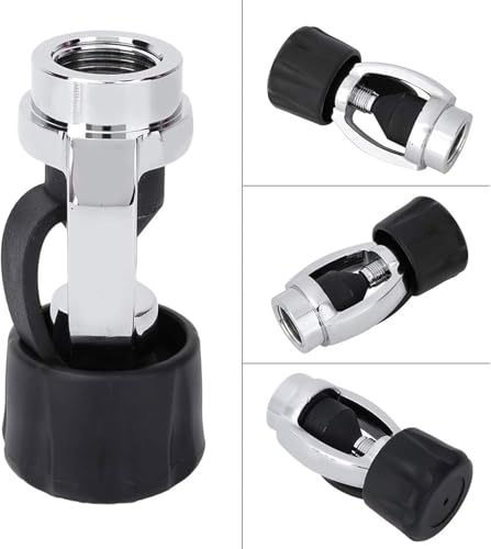 Adaptador de botella DIN a yugo para rellenar tanques en centros de buceo y barcos 3
