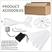 Wind Turbine Generator 12V/24V/48V/110V/220V AC Wind Turbine Kit, 20000W Wind Power Generator With MPPT Controller 8 Blades Auto Adjust Windward Direction Suitable for Terrace,Marine,Motor Home,Boat(1