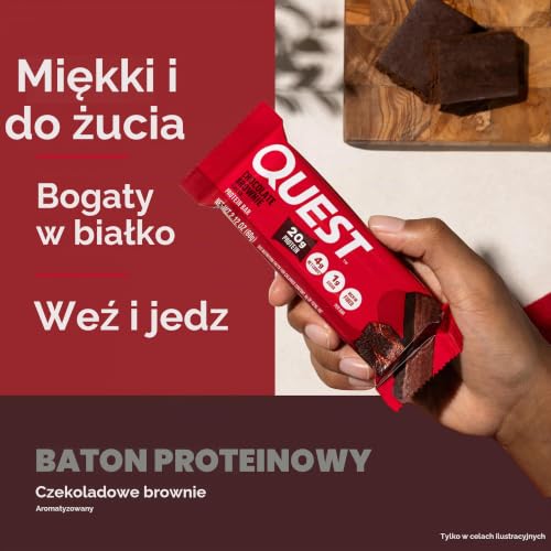 Quest Bar Chocolate Brownie 12X60G