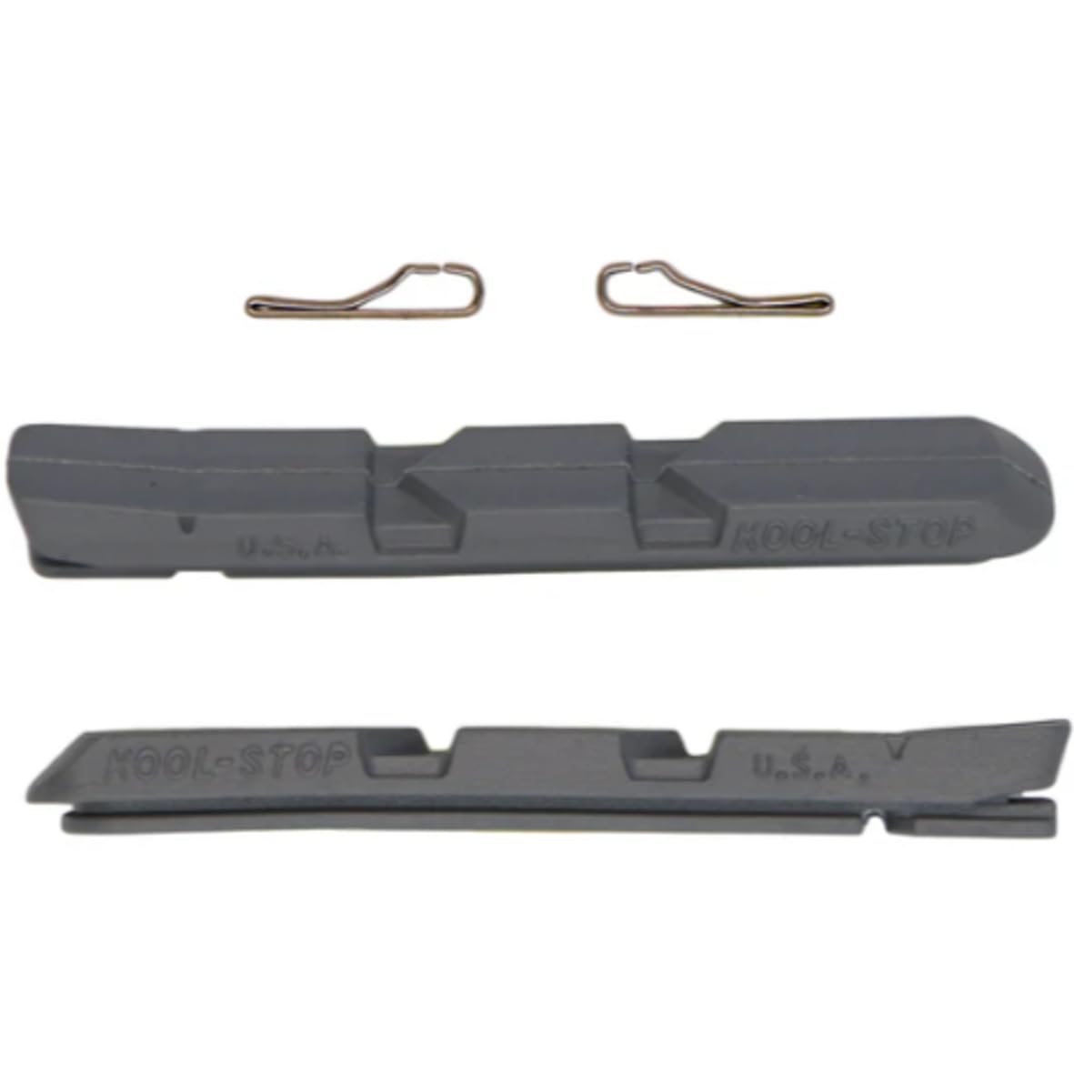 KOOLSTOP V Type Argent freins sans sifflement pour jante alu de vélo - 2