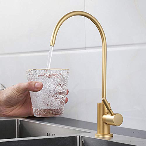 Osmose purificateur d'eau et robinet de cuisine de boisson en acier inox