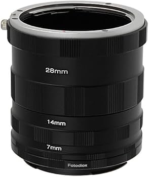 Amazon.com : Fotodiox Macro Extension Tube Set Compatible with