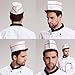 Tbestmax 40 PCS Disposable Soda Jerk Paper Cap, Chef Hat for Restaurant Party