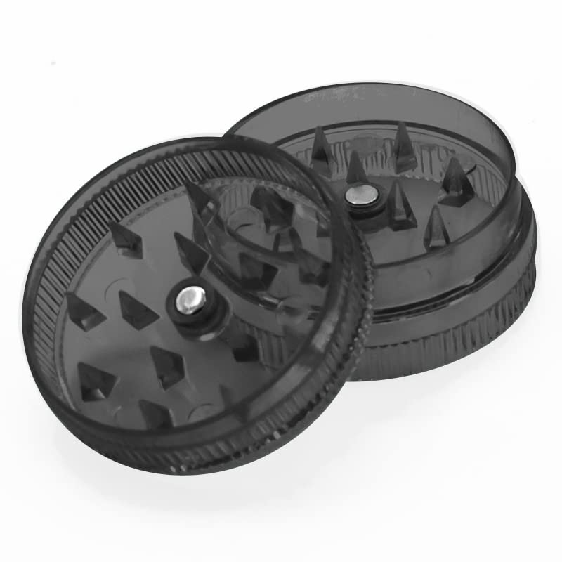 Grinder A Forma Di Teschio Con Corona - In Plastica Per Spezie E Tabacco - Foto 3