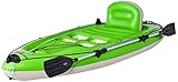 Bestway Hydro-Force Koracle Inflatable Kayak Set, Includes Double-Sided Paddle, Built-In Oar Clasps, Fishing Rod Holders, & Storage Compartments, Convenient & Portable Kayak w/Hand Pump, Model: 65097E