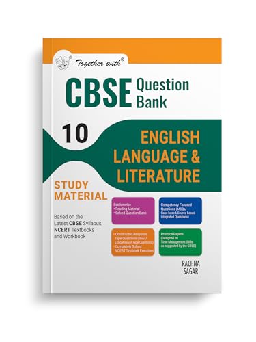 Image of Together with CBSE Question Bank Class 10 English Language & Literature for 2025 Exam (Chapterwise & Topicwise)