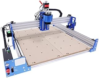 YIYIBYUS Pro 4040 CNC Router Machine,3-Axis Aluminum Frame USB Router Engraver, 75W High-power Spindle Moto,Air Cooling System for Carving Cutting Wood Acrylic MDF Nylon