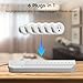 Geeni Smart Surge Protector 6-Outlet Power Strip – Wi-Fi Enabled with Voice Control (Alexa, Google Assistant), Surge Protection, 3ft Extension Cord, Remote Access