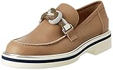 Design: Loafers aus raffiniertem Alure, neu interpretiert in Marine-Schlüssel, mit weicher zweifarbiger Knotenklammer aus einem Geflecht aus laminierten Draht.