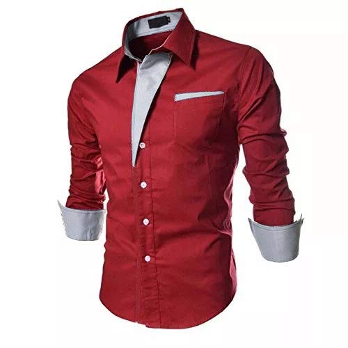 Indoprimo Mens Regular Fit Casual Shirt Desertcart Seychelles