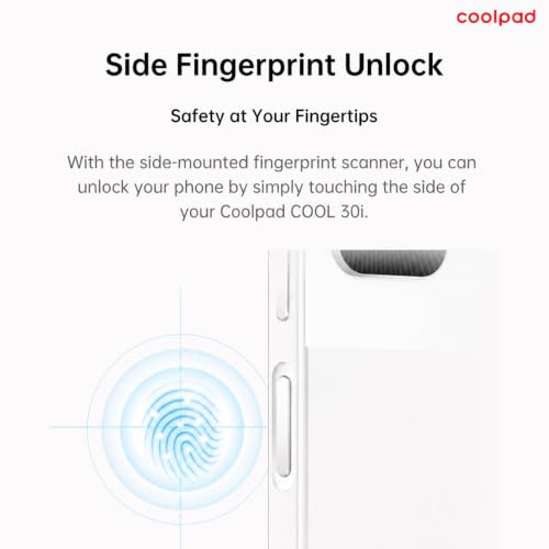 Image of Coolpad Cool 30i Smartphone | 12GB RAM (6GB+6GB Extended) + 256GB Storage | 50MP AI Dual Camera | 6.56 inch HD+ 90Hz Display | 4500mAh Battery | Side Fingerprint Unlock | Android 14