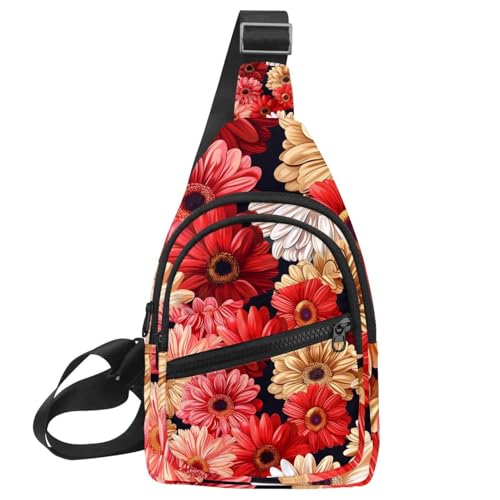Sac à dos à bandoulière ergonomique et léger avec sangle réglable stable