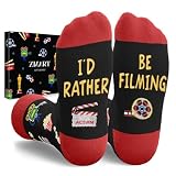 Zmart Film Gifts for Movie Lovers - Movie Themed Socks for Women Men, Home Alone Socks for Film Buffs