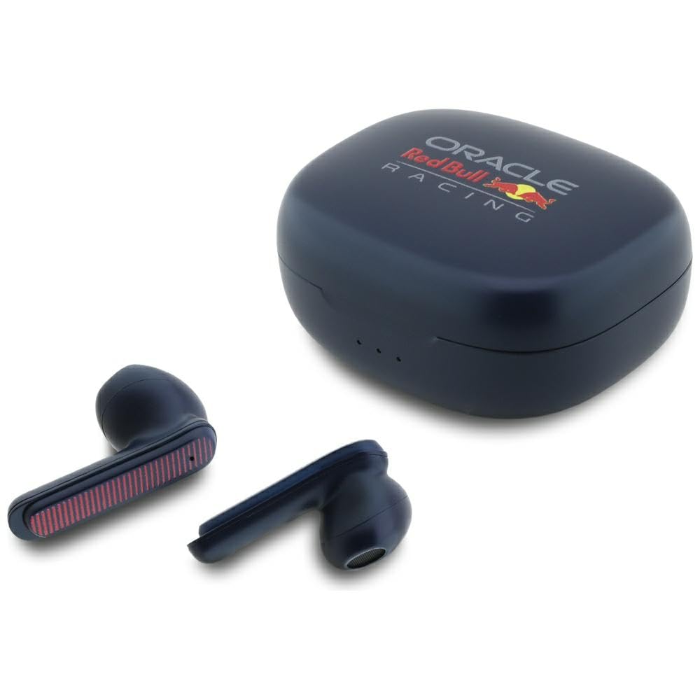 CG Mobile Red Bull TWS Bluetooth Casque ENC Logo imprimé (bleu marine)