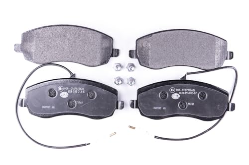 Kit de plaquettes de frein pour frein à disque HELLA 8Db 355 013-871 T1761