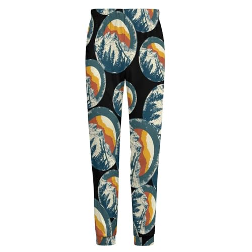 Colorado Flag Mountain Pajama Pants Men Pj Bottoms Sleepwear Lounge Pant4