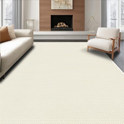 ODIKA Flatwoven High Traffic Area Rug 8x10, Artisan Woven Textured
