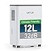 Desidratador 12L com Indicador Digital de Humidade, Desidratadores de humidade Desidratador para Casa até 40m² com Desligamento Automático, Ideal para, Casas de Banho, Quartos, Porões (12L Branco)