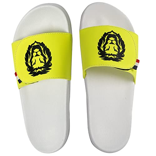 Image of PERY-PAO Mens Black, Green, Neon, Grey, Sky Blue, White Stylish Flip Flop