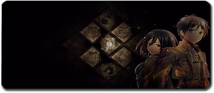 Amazon タイタンアニメ拡張ゲーミングマウスパッド大経済ラップトップマウスマットへのマウスパッド攻撃 A 700x300x3mm Pecozo マウスパッド 通販