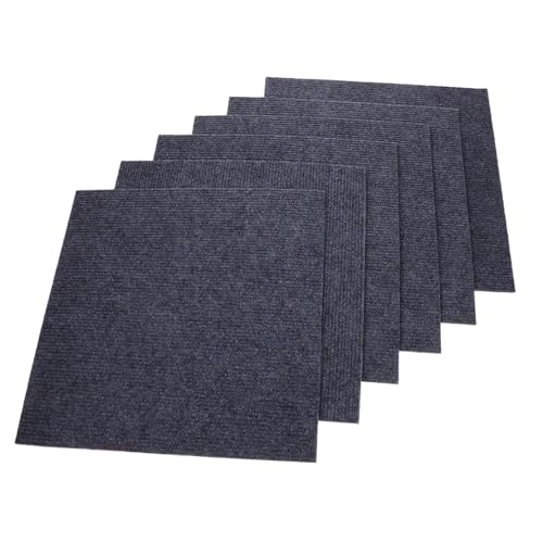 DOITOOL 10pcs Outdoor Carpet Tiles Thickened Rugs for Entryway Interlocking Floor Mat Nonslip Bottom Puzzle Carpet for Living Room