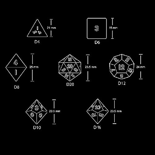 Optical Glass Prism, polyhedral dice, Photo Ornaments Seven Rainbow Color Crystal Valentine's Day Girlfriend Gift Seven-Piece Suit