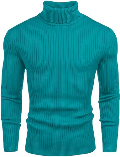 Image of NORTHWIND Men's High Turtle Neck Cotton T-Shirt
