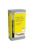 Weber.mix 125 Profilansatzmörtel Mauermörtel Mörtel Leichtmörtel Dünnbettmörtel Zementmörtel Profilmörtel
