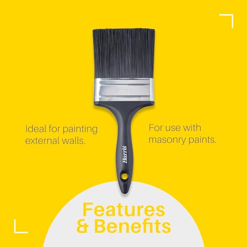 Harris Essentials Masonry Paint Brush, 4" 4 Harris Essentials Masonry Paint Brush, 4" - Image 4