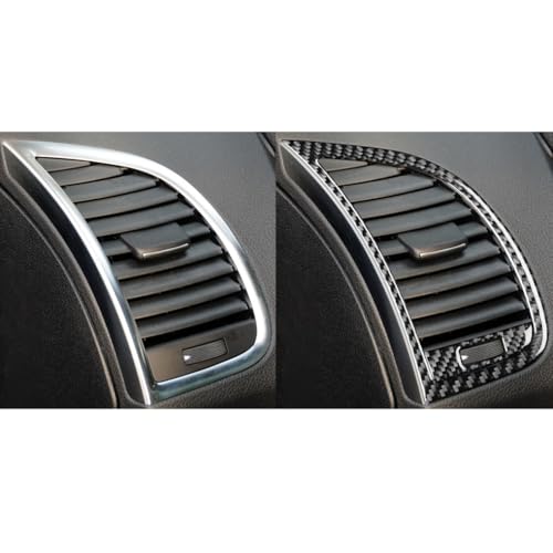 Fibra de carbono para Audi Q7 4L 2007-2015 ventilación lateral 4