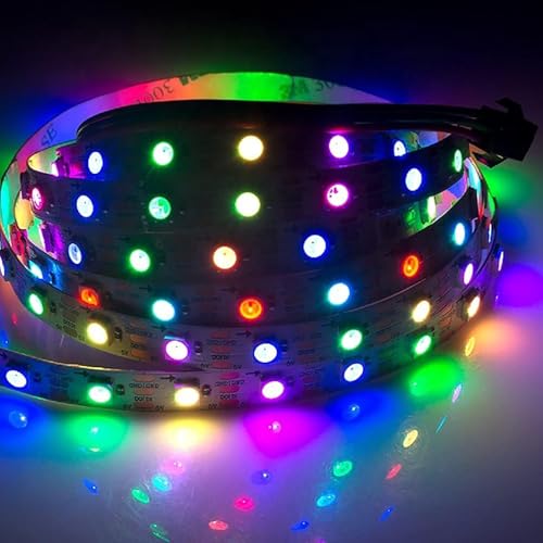 Tira LED SK6812 RGBW 16.4ft 300 LEDs IP65 miniatura 3