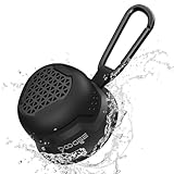 DOOGEE SnapBeat Altoparlante Bluetooth Magnetico con 12 Ore di Autonomia,Impermeabile IP66,Mini Cassa Bluetooth Portatile Wireless Stereo Surround per Telefono,Uso Esterno,Doccia,TWS,Nero