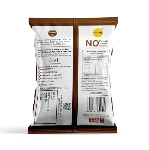 Image of Let's Try Peanut Party Mix, Made In Groundnut Oil 173g