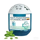 2026 New Air Magic Box, Indoor Air Purification Dust Removal Magic Box, Multi Functional Automatic Dust-Sucking All Day, Pollution-Free, No Noise & Electricity, For Any Room(1pcs,120g)