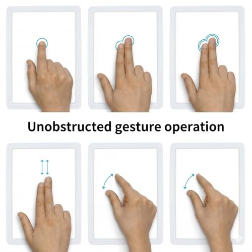 Image of Silicone Cover for Magic Trackpad - Compatible with Apple Trackpad /New USB-C Trackpad Protective Cover /Apple Magic Trackpad | Washable Silicone Cover - White (Magic TRACKPAD NOT Included)