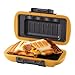 Mico Dingker Sandwichmaker, Sandwichtoaster für Mikrowelle, Antihaftbeschichteter Sandwich-Toaster, Panini Sandwichplatten, Wireless (MICO Kapseln Orange)