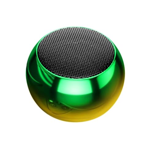 Image of S K Tea Merchant Ultra-Compact Wireless Bluetooth Mini Boost Speaker -Built-in Mic, Portable Design, Ideal for Travel, Parties, and Outdoor Use (Green)