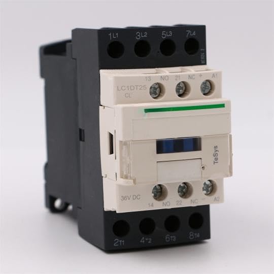 Contacteur 4 pôles LC1DT25CL à haute conductivité 25A bobine 36V CC