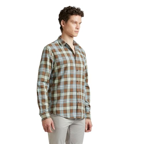 Image of Pepe Jeans Men's Regular Fit Full Sleeve Checkered Cotton Casual Shirt | Check Shirt for Man | Smart & Stylish | Multiple Styles | Mens Casual Shirts