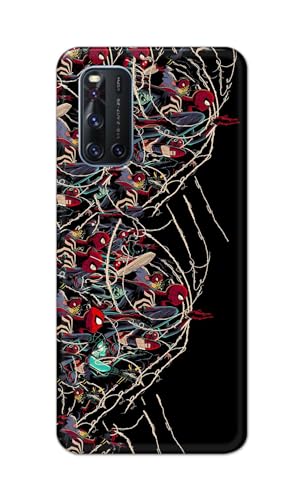 Image of PRINTFIDAA Printed Hard Back Cover Case for Vivo V19 Back Cover (Famous Cartoon Character) -112