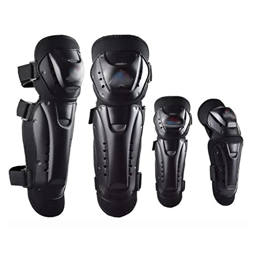 Kneepad Rodilla y Almohadillas de Codo JFDBGU para Moto Kit de Protectores de Cuatro Piezas 2