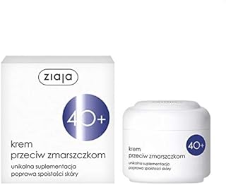 Nawilżający krem na dzień 40+ 50ml autorstwa Ziaja // KREM NAWIL? AJ?CY PRZECIW ZMARSZCZKOWY 40+ DZIE? 50ML - Ziaja