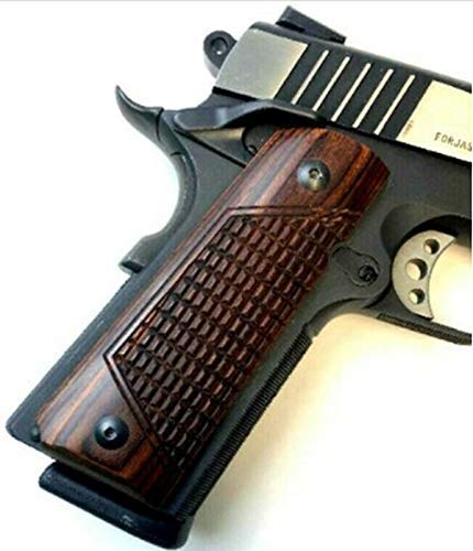 Premium Gun Grips Compatible Replacement for 1911 Colt Full Size Outback Rosewood